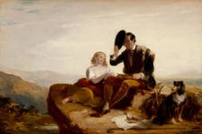 The Shepherd's Grace, 1835. Creator: William Allan
