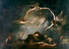 The Shepherd's Dream from Paradise Lost 1793. Artist: Henry Fuseli
