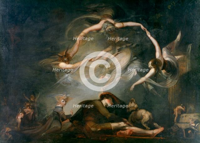 'The Shepherd's Dream', from 'Paradise Lost', 1793. Artist: Henry Fuseli
