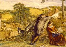 The Shepherd's Suit rejected, 1861. Artist: William Vandyke Patten