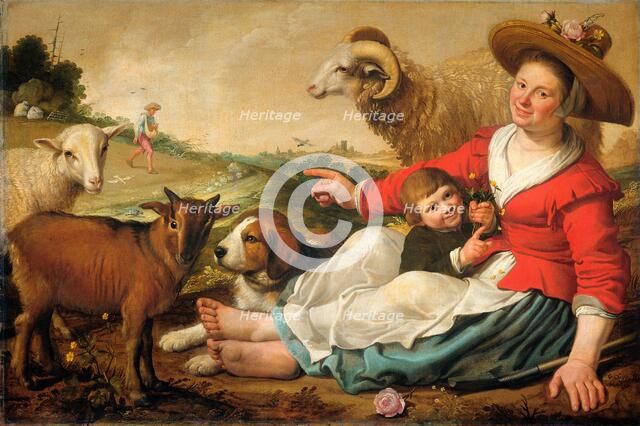 The Shepherdess, 1628. Creator: Jacob Gerritsz Cuyp.