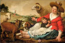 The Shepherdess, 1628. Creator: Jacob Gerritsz Cuyp