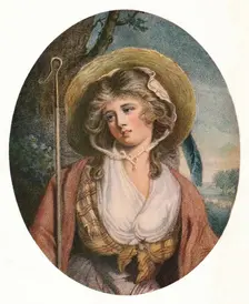 The Shepherdess 1787. Artist: John Raphael Smith