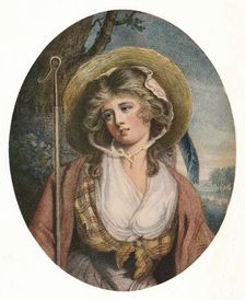 The Shepherdess 1787. Artist: John Raphael Smith