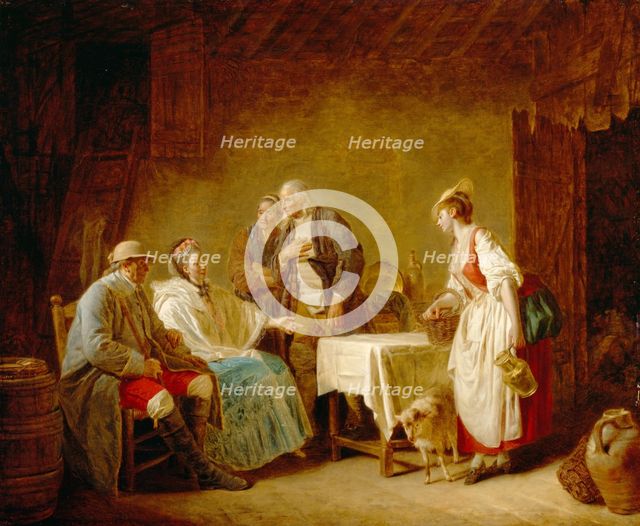 The Shepherdess of the Alps, 1775. Creator: Etienne Aubry.