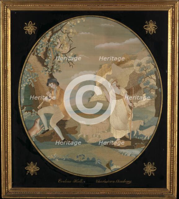 The Shepherdess of the Alps, ca. 1812. Creator: Evelina Hull.