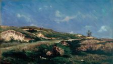 The Shepherdess, c1860s-70s. Creator: Stanislas Lepine