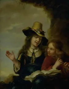 The Shepherdess's Song, 1638-1678. Creator: Jurgen Ovens