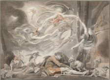 The Shepherd's Dream, 1786. Artist: Füssli (Fuseli), Johann Heinrich (1741-1825)