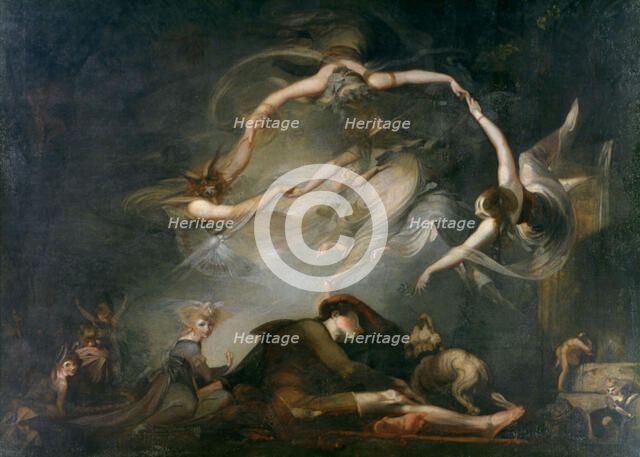 'The Shepherd's Dream', from 'Paradise Lost', 1793. Artist: Henry Fuseli