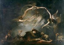 The Shepherd's Dream from Paradise Lost 1793. Artist: Henry Fuseli