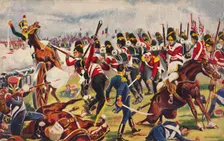 The Sherwood Foresters. The Advance of The Sherwood Foresters at Salamanca 1812, (1939)