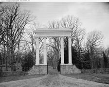 The Sheridan Gate, Arlington, Va., between 1900 and 1920. Creator: Unknown