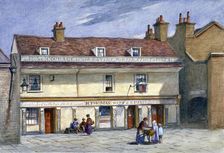 The Ship Aground public house, Wolseley Street, Bermondsey, London, c1875. Artist: JT Wilson
