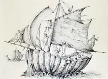 The Ship c1850-1890. Artist: Stanislas Lepine