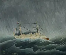 The Ship in the Tempest, ca 1899