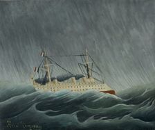 The Ship in the Tempest, ca 1899