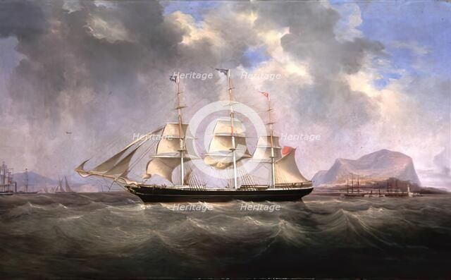 The Ship John Duthie, c1864. Creator: Arthur Smith.