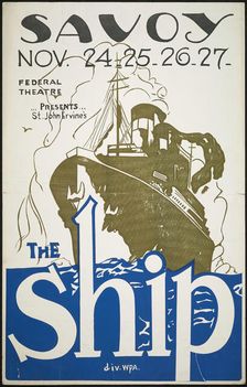 The Ship, San Diego, 1937. Creator: Unknown