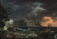 The Shipwreck, 1772. Creator: Claude-Joseph Vernet