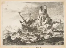 The Shipwreck, ca. 1638-41. Creator: Claude Lorrain