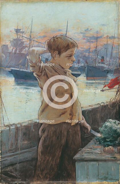 The ship's boy, 1887. Artist: Guiard, Adolfo (1860-1916)