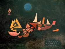 The Ships Depart 1927. Artist: Paul Klee