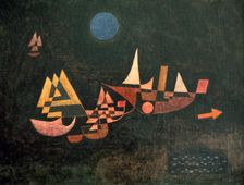 The Ships Depart 1927. Artist: Paul Klee