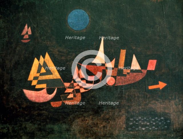 'The Ships Depart', 1927. Artist: Paul Klee