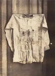 The Shirt of the Emperor, Worn during His Execution, 1867. Creator: François Aubert