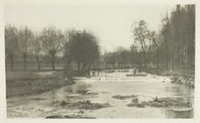 The Shoot, Amwell Magna Fishery, 1880s. Creator: Peter Henry Emerson