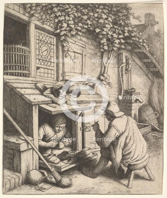 The Shoemaker, 1610-85. Creator: Adriaen van Ostade.