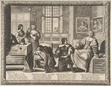The Shoemaker, 1632-33. Creator: Abraham Bosse