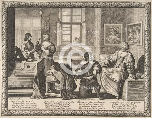 The Shoemaker, 1632-33. Creator: Abraham Bosse.