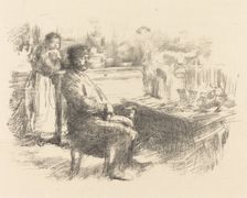 The Shoemaker, 1896. Creator: James Abbott McNeill Whistler