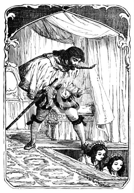 'The Shoes Which Were Danced to Pieces', 1901. Artist: Edward Henry Wehnert.