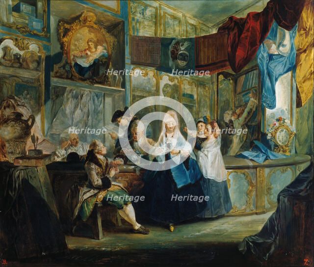 The Shop, 1772. Artist: Paret y Alcázar, Luis (1746-1799)