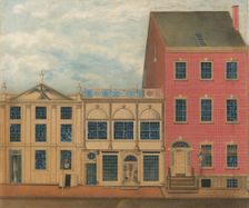 The Shop and Warehouse of Duncan Phyfe, 168-172 Fulton Street, New York City, ca. 1816. Creator: Formerly attributed to John Rubens Smith (American, London 1775-1849 New York)
