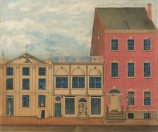 The Shop and Warehouse of Duncan Phyfe, 168-172 Fulton Street, New York City, ca. 1816. Creator: Formerly attributed to John Rubens Smith (American, London 1775-1849 New York)