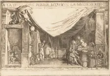 The Shop of M.Périer, Ironwork Merchant, 1767. Creator: Gabriel de Saint-Aubin