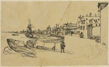 The Shore, n.d. Creator: Rodolphe Bresdin