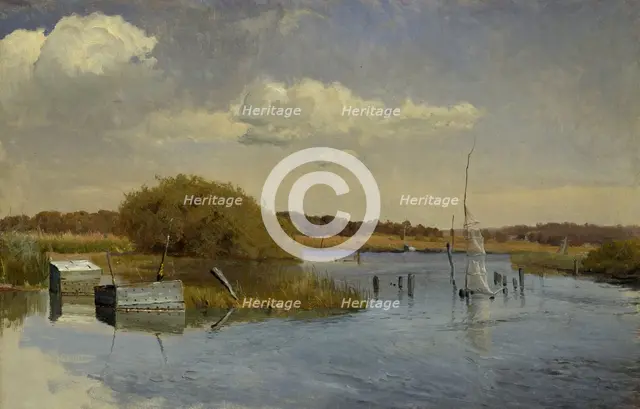 The Shore at Ringsjön II, 1879. Creator: Gustaf Rydberg.