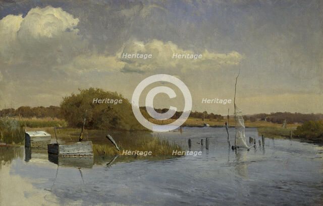 The Shore at Ringsjön II, 1879. Creator: Gustaf Rydberg.