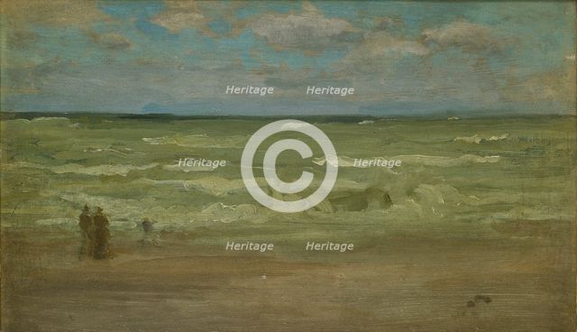 The Shore, Pourville, 1899. Artist: James Abbott McNeill Whistler.