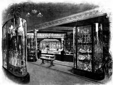 The...show-rooms of The Goldsmiths and Silversmiths Company, 112, Regent Street, London, 1898. Creator: Unknown