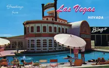 The Showboat Hotel, Las Vegas, Nevada, USA, 1956