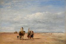 The Shrimpers, 1853. Creator: David Cox the elder