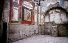 The Shrine of the Augustales, Herculaneum, Italy
