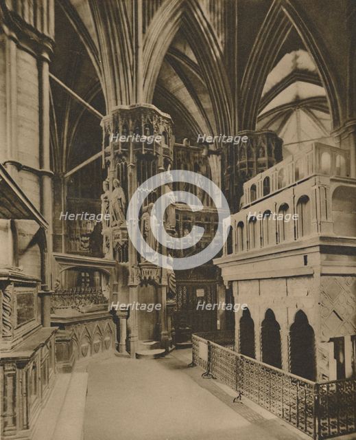 'The Shrine of Edward the Confessor Behind The High Altar', c1935. Creator: King.