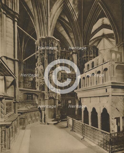 'The Shrine of Edward the Confessor Behind The High Altar', c1935. Creator: King.